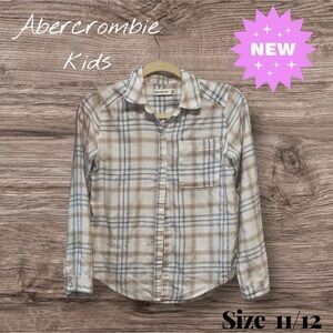 Abercrombie Kids Plaid Shirt button up